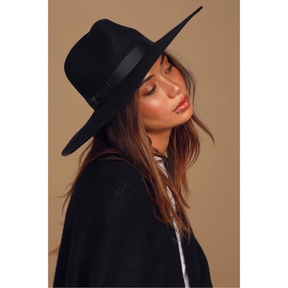 Lack of Color Black Wool Rancher Hat - Picture 2 of 8